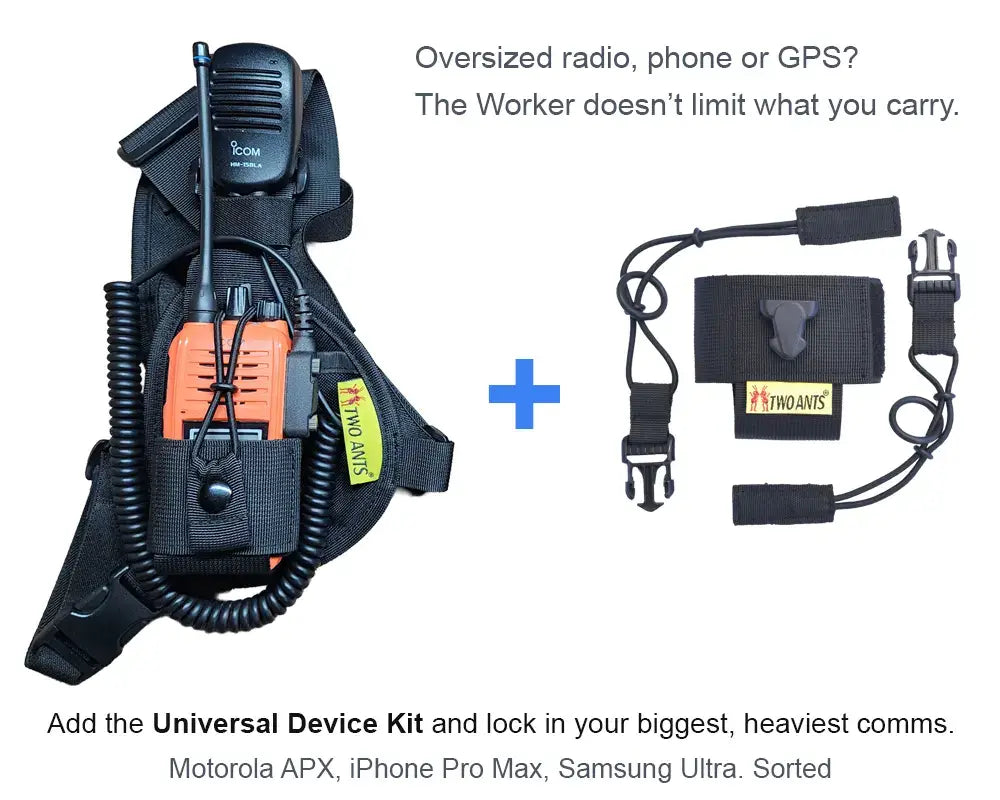 Two Ants Worker with Universal Heavy Duty Device Kit