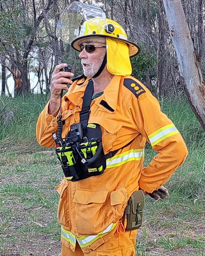 Atta - Double Adjustable Radio & Phone Chest Harness by Two Ants®