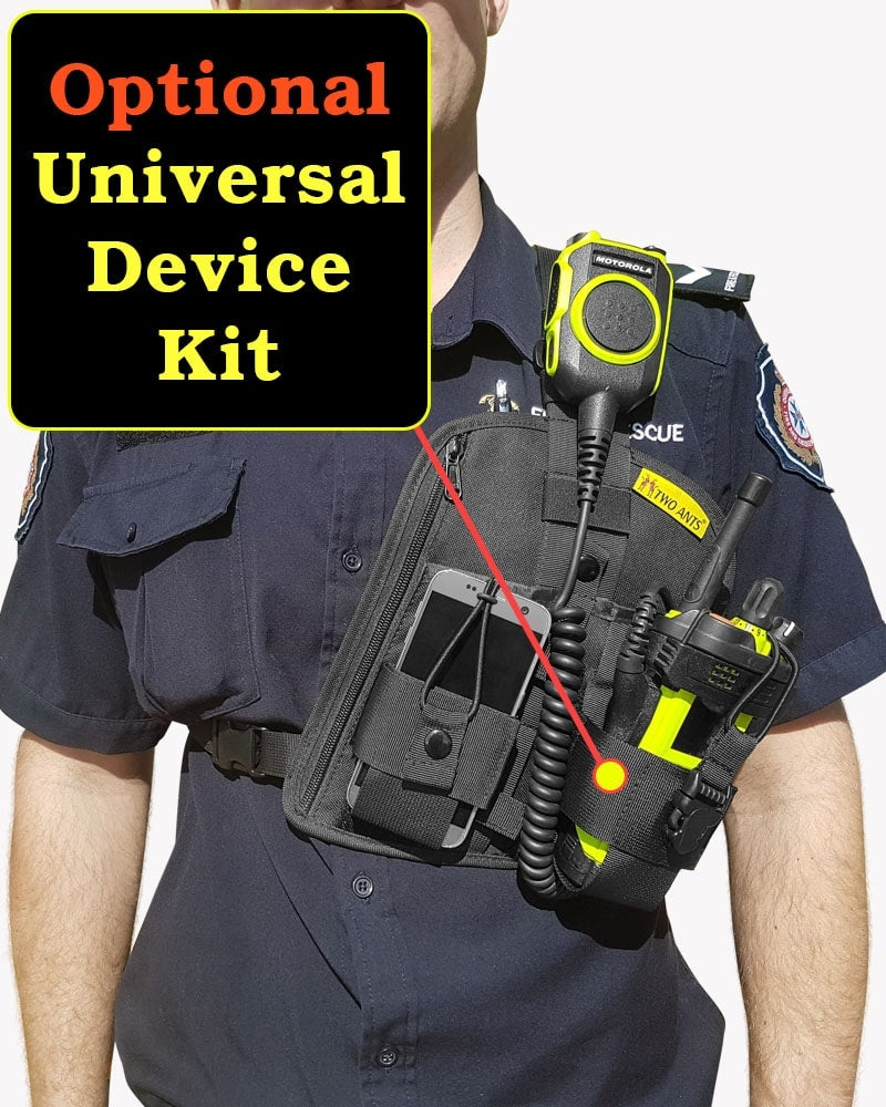 Atta - Double Adjustable Radio & Phone Chest Harness by Two Ants®