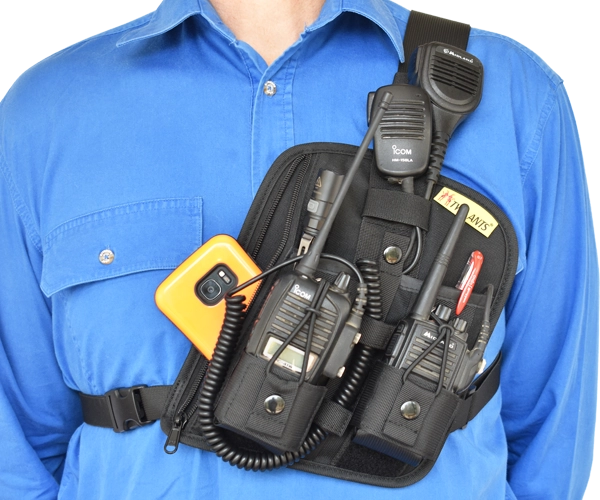 Two Ants Atta Dual Handheld Radio Chest Holster