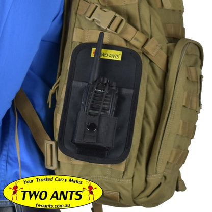 Carpenter - Belt & Molle Adjustable Radio & Phone Holster by Two Ants®