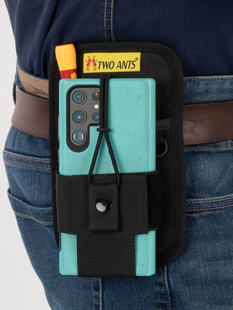 Carpenter - Belt & Molle Adjustable Radio & Phone Holster by Two Ants®