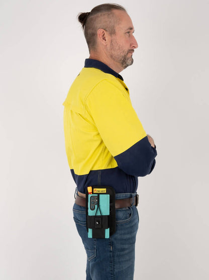 Carpenter - Belt & Molle Adjustable Radio & Phone Holster by Two Ants®