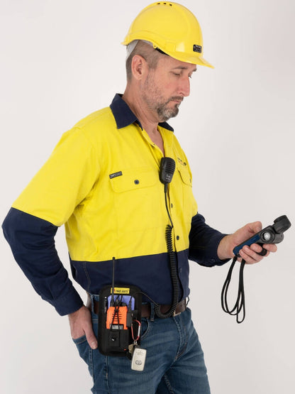 Carpenter - Belt & Molle Adjustable Radio & Phone Holster by Two Ants®