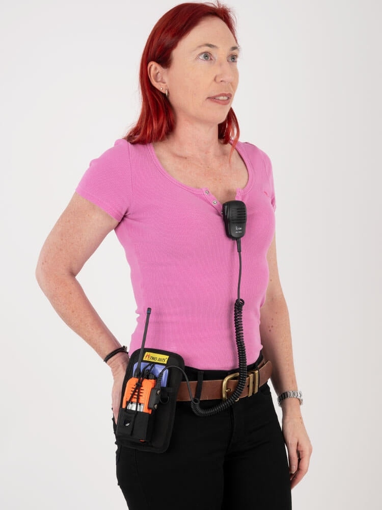 Carpenter - Belt & Molle Adjustable Radio & Phone Holster by Two Ants®