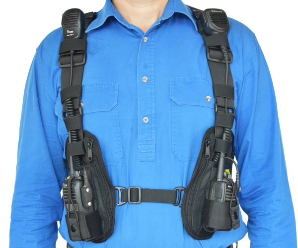 Two Ants Ghost Double Handheld Radio Side Holster