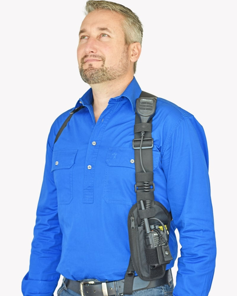 Ghost - Adjustable Radio & Phone Side Holster by Two Ants®