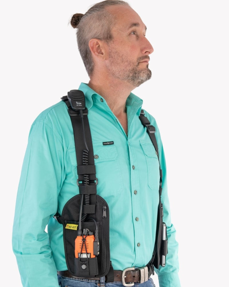 Ghost - Adjustable Radio & Phone Side Holster by Two Ants®