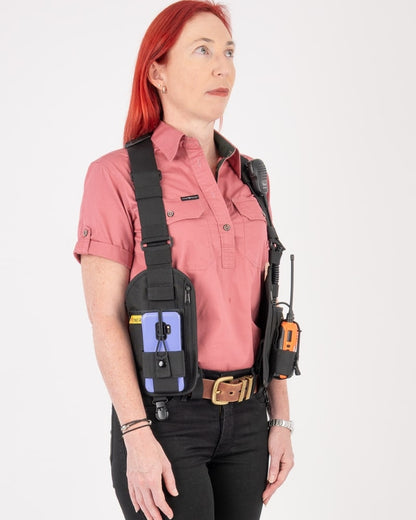 Ghost - Adjustable Radio & Phone Side Holster by Two Ants®