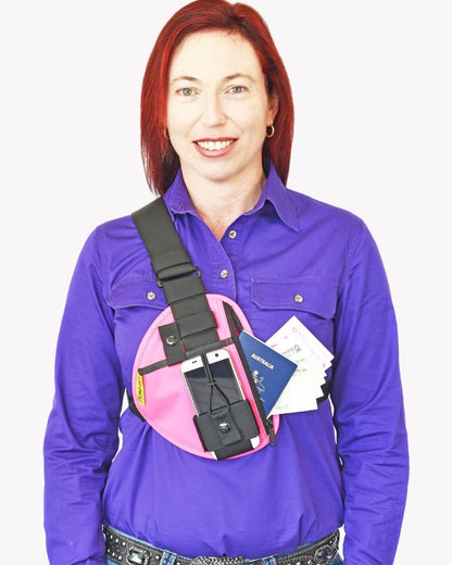 Pharaoh - Adjustable Radio & Phone Chest Harness by Two Ants®