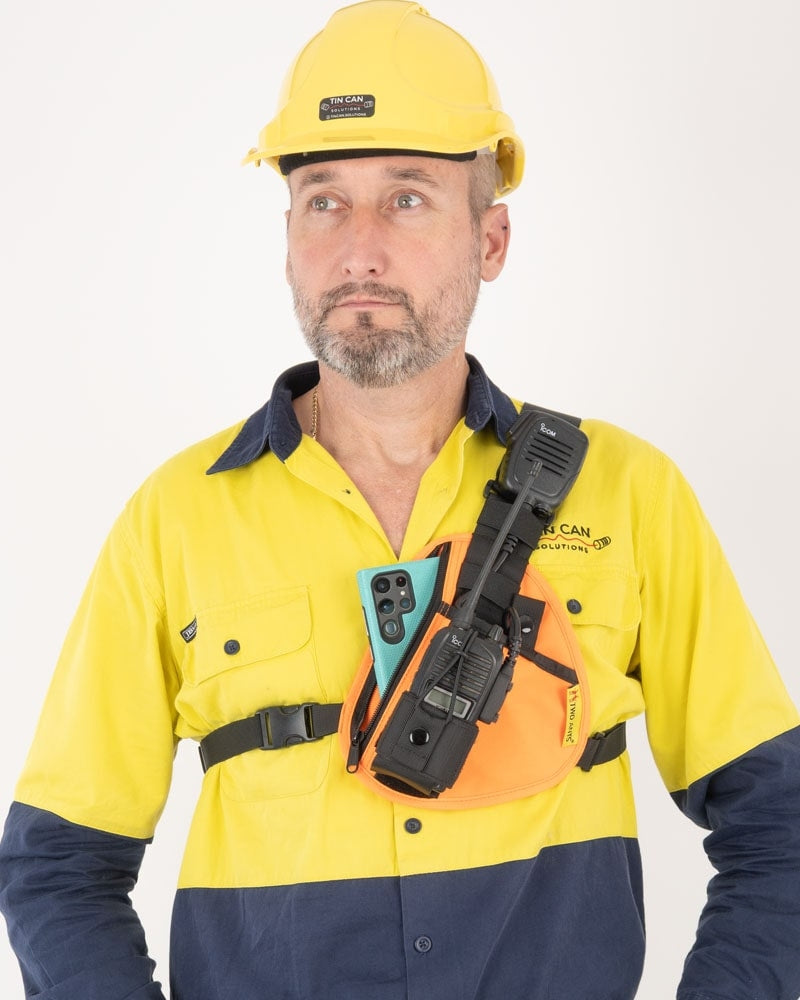 Pharaoh - Adjustable Radio & Phone Chest Harness by Two Ants®