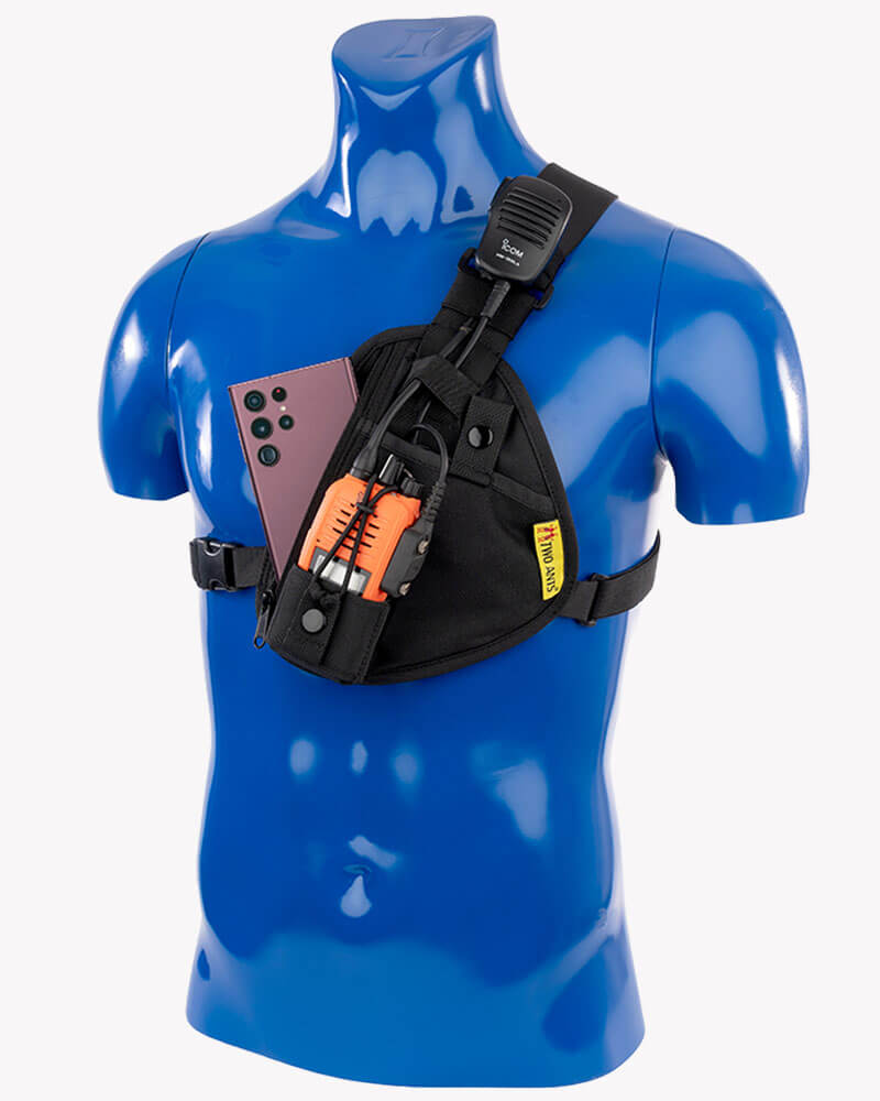 Two Ants Pharaoh radio chest rig left shoulder