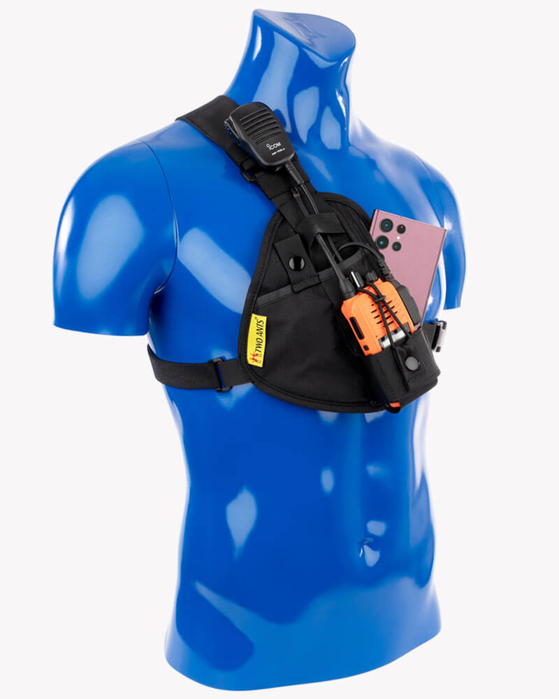 Two Ants Pharaoh radio chest rig right shoulder