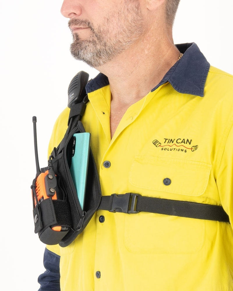 Pharaoh - Adjustable Radio & Phone Chest Harness by Two Ants®