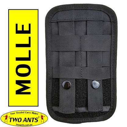 Carpenter - Belt & Molle Adjustable Radio & Phone Holster by Two Ants®