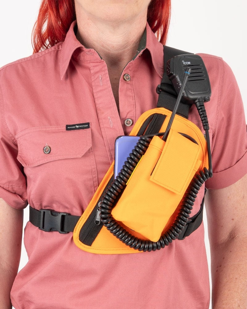Hunting radio harness