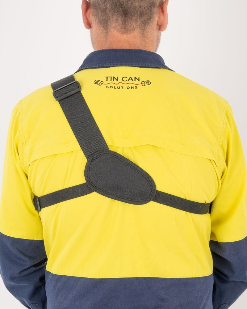 Adjustable ergonomic straps on the Two Ants Trap Jaw series chest harness