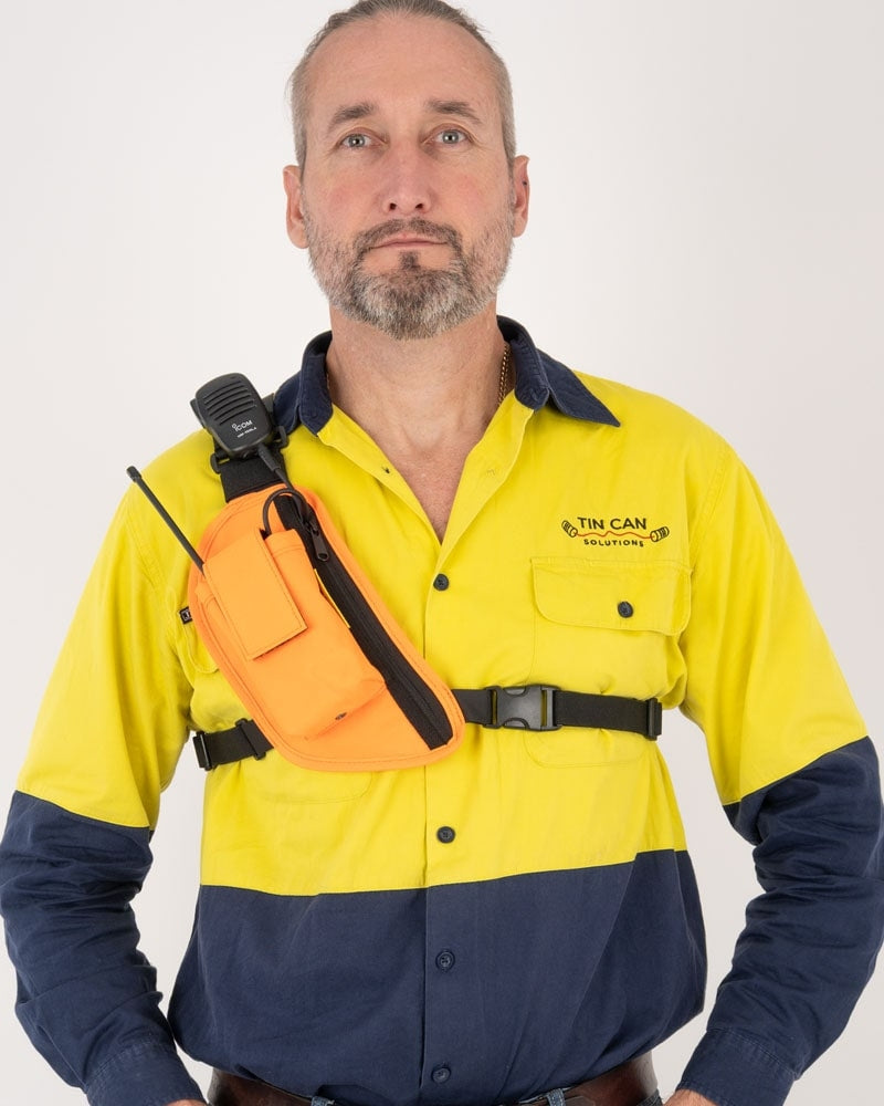 Trap Jaw series enclosed harness for high-debris work environments