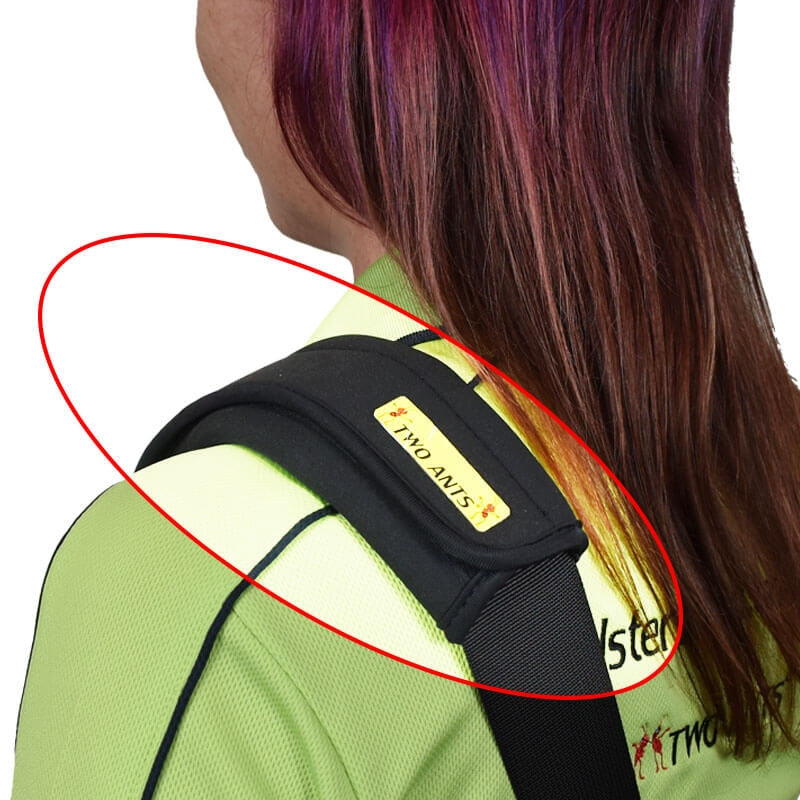 Two Ants Shoulder Pad - Padded attachment for extra comfort on radio harnesses.