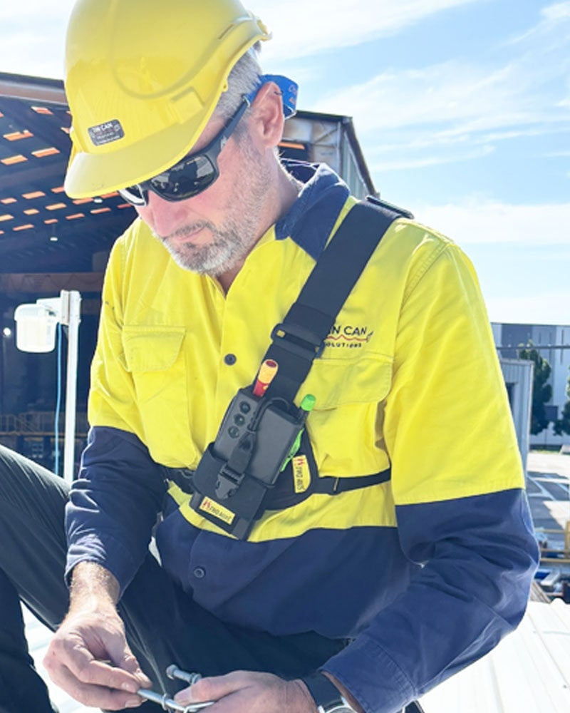 Worker - Compact Adjustable Radio & Phone Chest Harness by Two Ants®