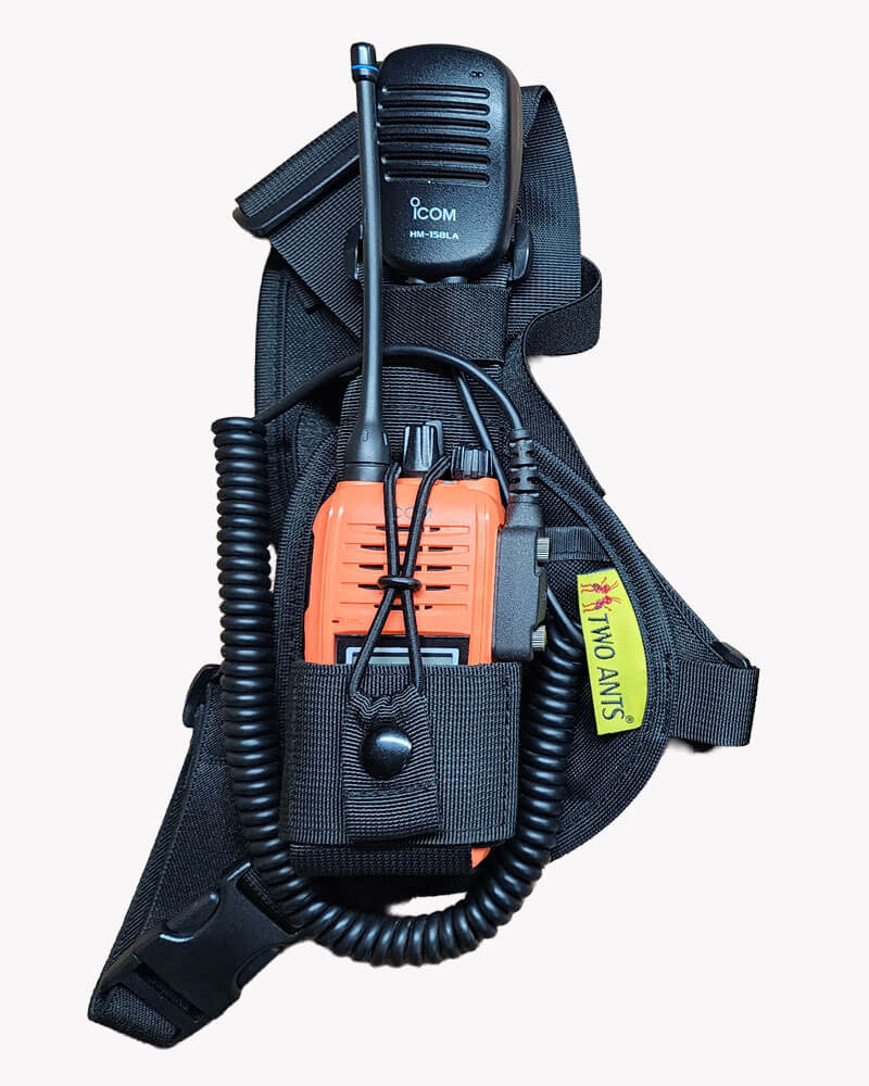 Two Ants Worker radio chest holster