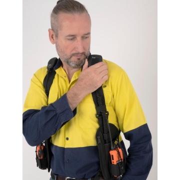 Two Ants Ghost Double Handheld Radio and Phone Concealed Holster